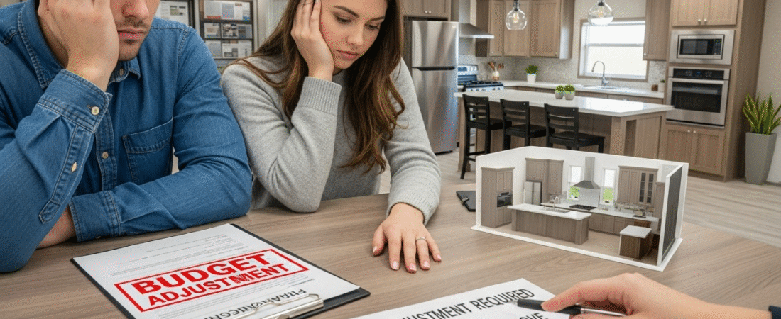 “I loved that kitchen island…until financing said ‘No.'” When Your Manufactured Home Must-Have Gets Cut – How to Avoid It & Plan for Success.