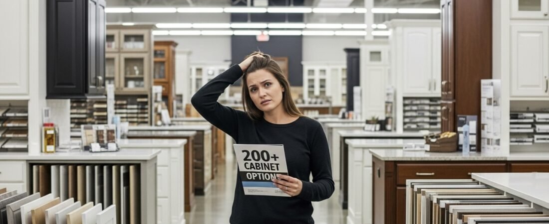 Option Overload: “200 Choices of Cabinets…but none of them are what you pictured.”