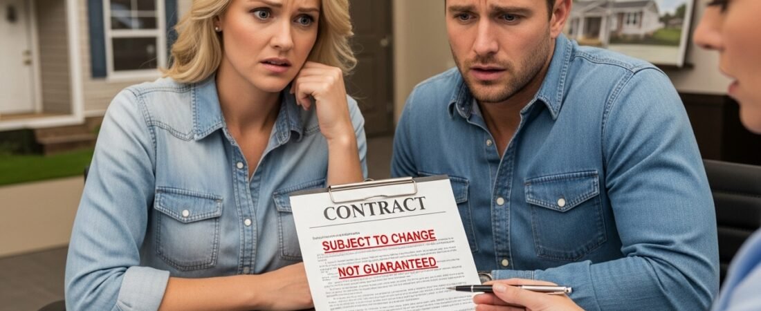 Uncertain Commitments: “Sign here… but we can’t tell you exactly what you’re getting yet.”