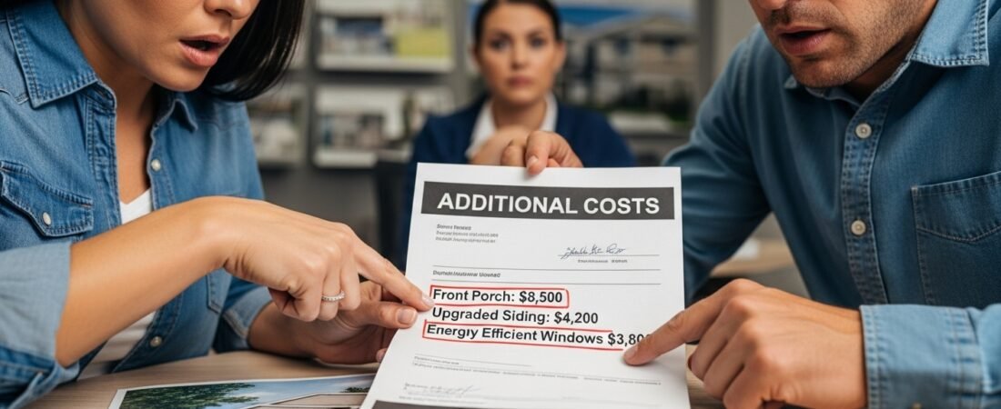 “Unclear Inclusions — ‘Is that porch included… or an ‘optional extra’ they forgot to mention?’”